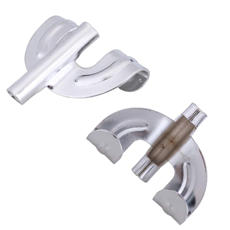 A-xctoe Bass Drum Claw Hook 20pcs Iron Drum Claw Hook for Bass Drum Parts Accessoriesï¼ŒSilver - Image 3